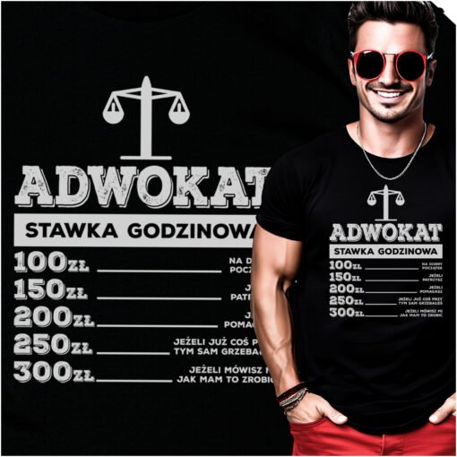 Koszulka Adwokat Stawka Godzinowa