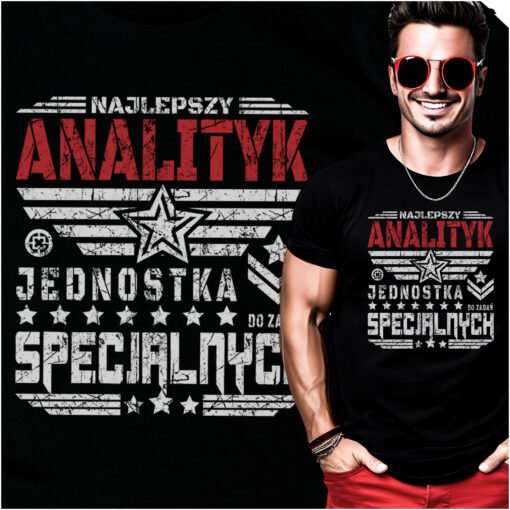 Koszulka Analityk Jednostka do zadan Specjalnych