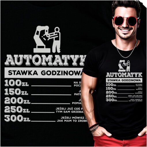 Koszulka Automatyk Stawka Godzinowa