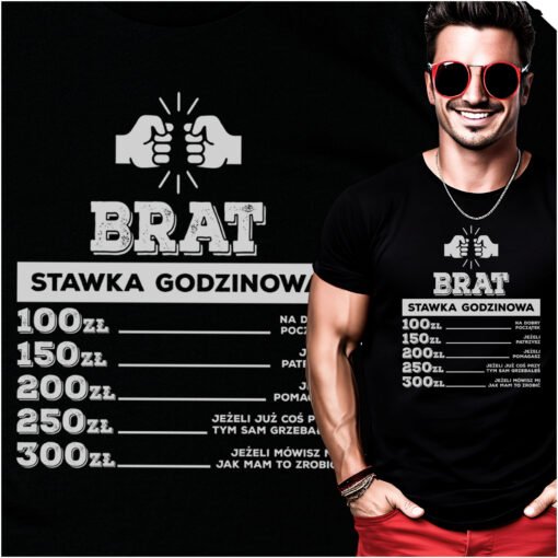 Koszulka Brat Stawka Godzinowa