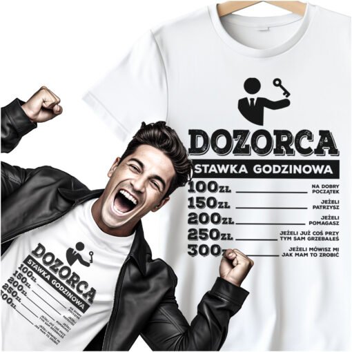 Koszulka Dozorca Stawka Godzinowa