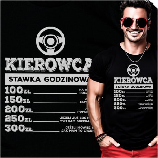 Koszulka Kierowca Stawka Godzinowa