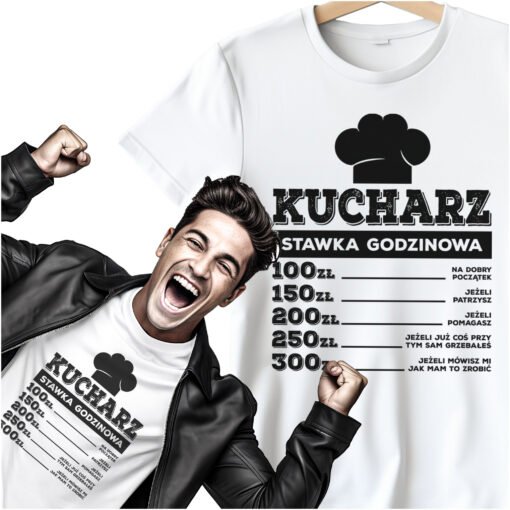 Koszulka Kucharz Stawka Godzinowa