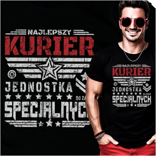 Koszulka Kurier Jednostka do zadan Specjalnych