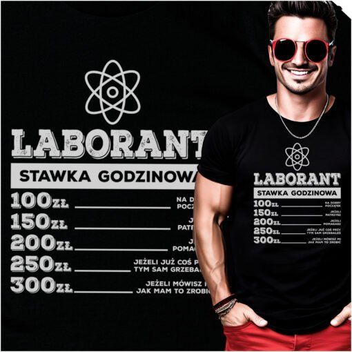 Koszulka Laborant Stawka Godzinowa
