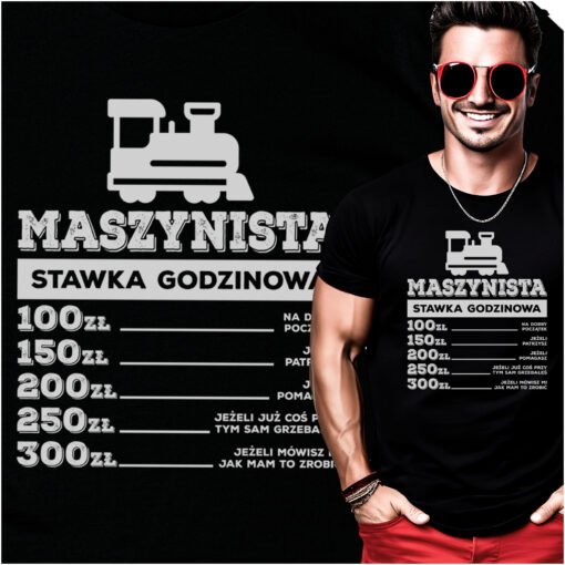 Koszulka Maszynista Stawka Godzinowa