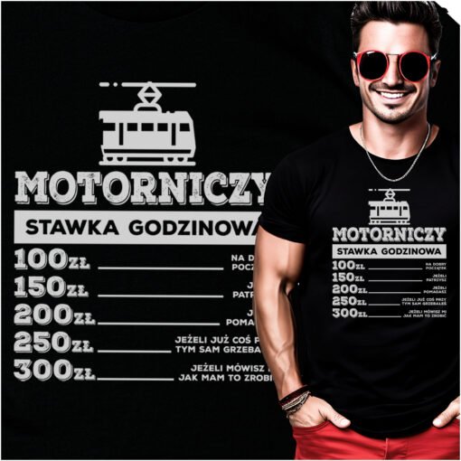 Koszulka Motorniczy Stawka Godzinowa