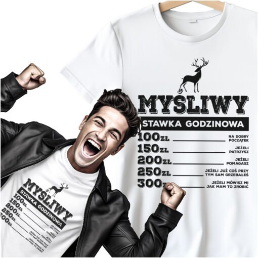 Koszulka Mysliwy Stawka Godzinowa