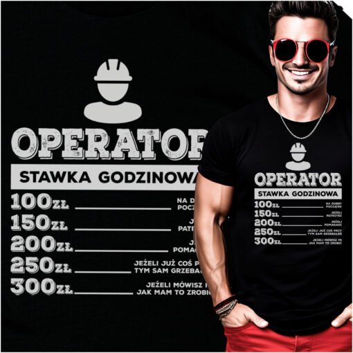 Koszulka Operator Stawka Godzinowa