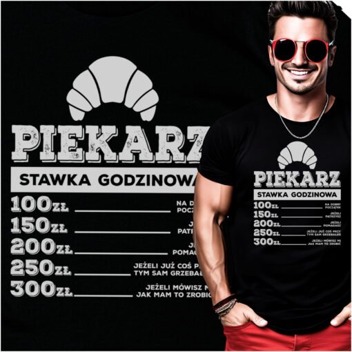Koszulka Piekarz Stawka Godzinowa