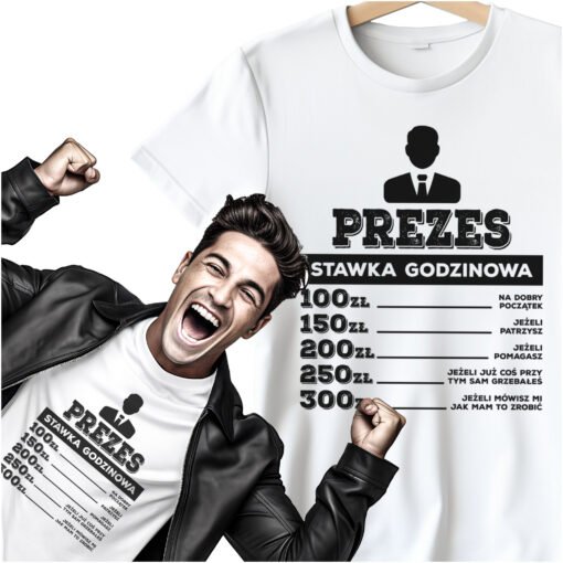 Koszulka Prezes Stawka Godzinowa