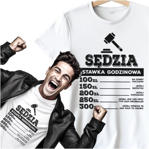 Koszulka Sedzia Stawka Godzinowa