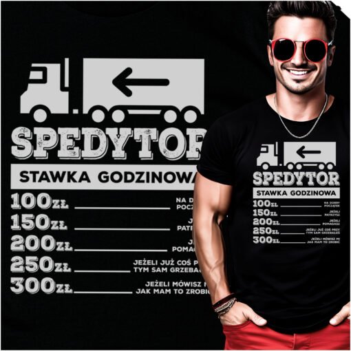 Koszulka Spedytor Stawka Godzinowa