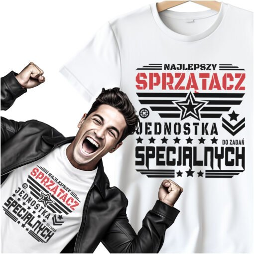 Koszulka Sprzatacz Jednostka do zadan Specjalnych 1