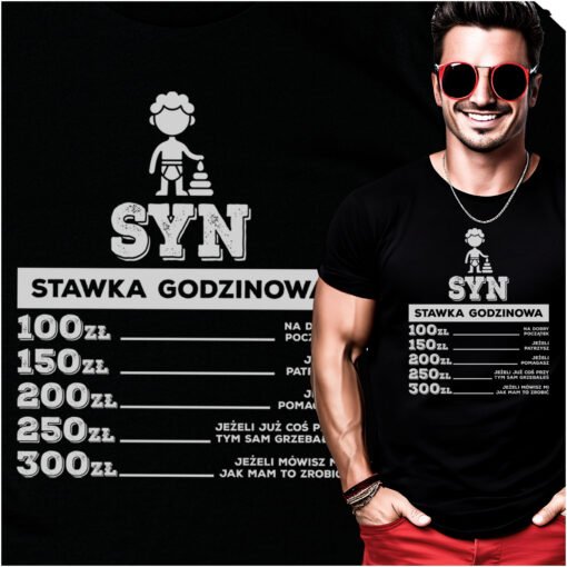 Koszulka Syn Stawka Godzinowa
