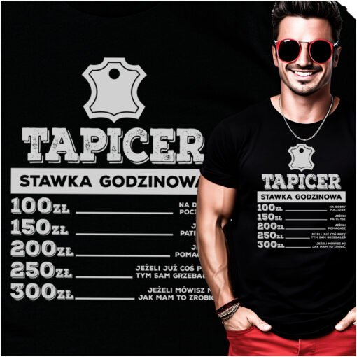 Koszulka Tapicer Stawka Godzinowa