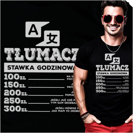Koszulka Tlumacz Stawka Godzinowa