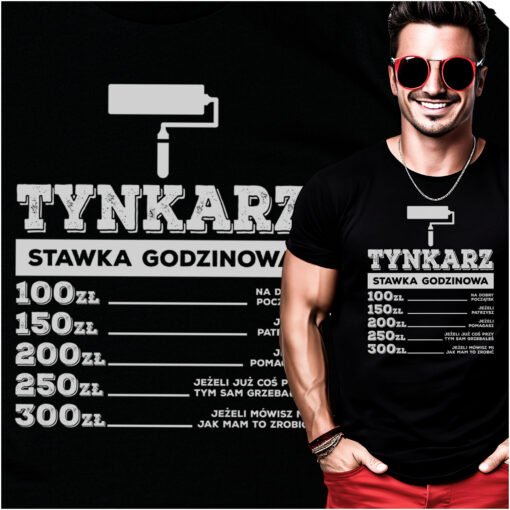 Koszulka Tynkarz Stawka Godzinowa