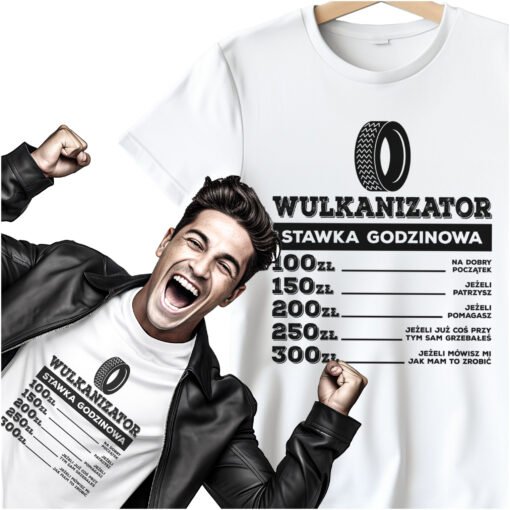 Koszulka Wulkanizator Stawka Godzinowa